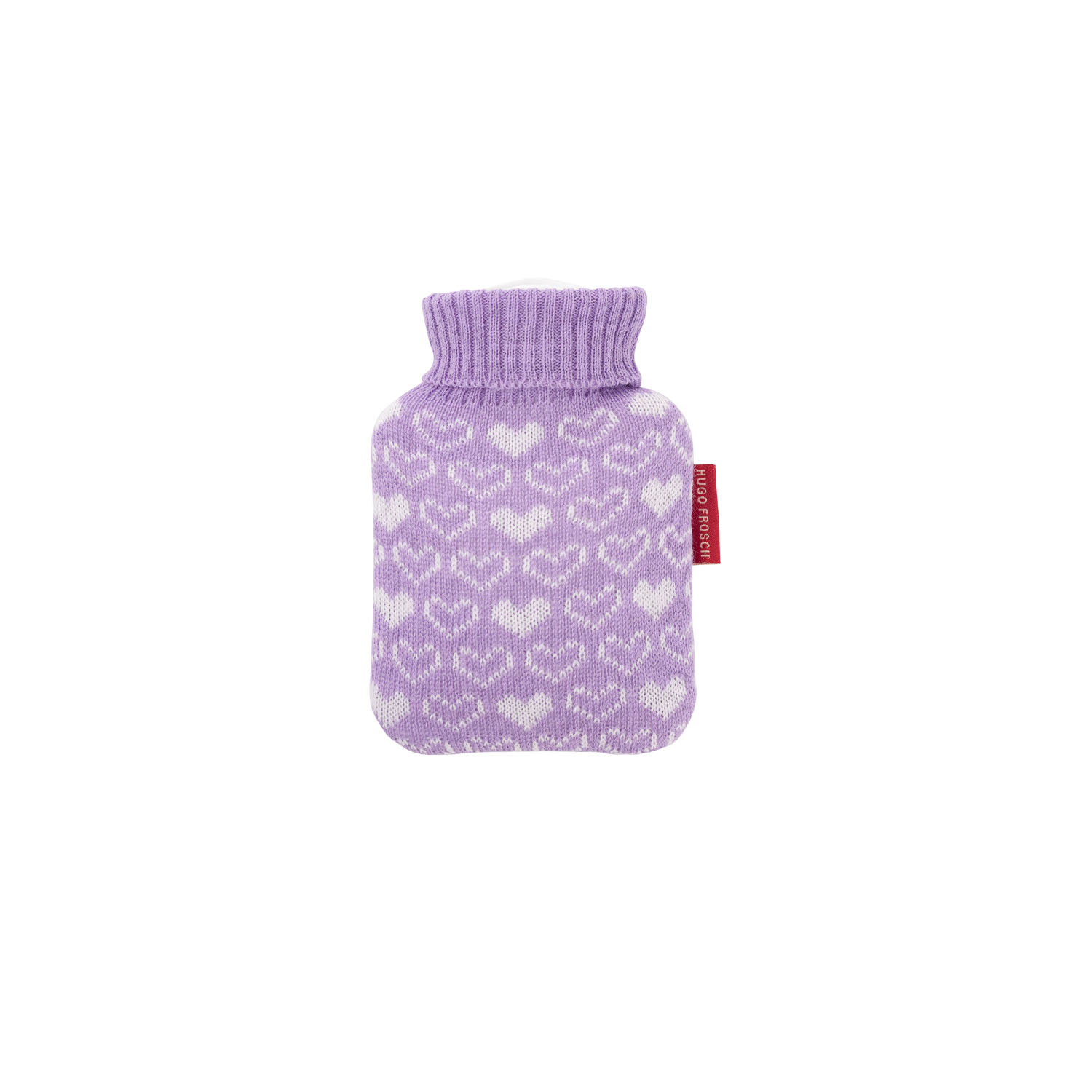 1139 hugo frosch waermflasche mini strickbezug lila herzenmfgh886fvrbn6