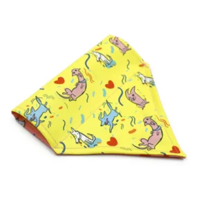 Dogs collar with print 14039