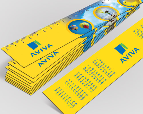 Lenticular ruler 9A