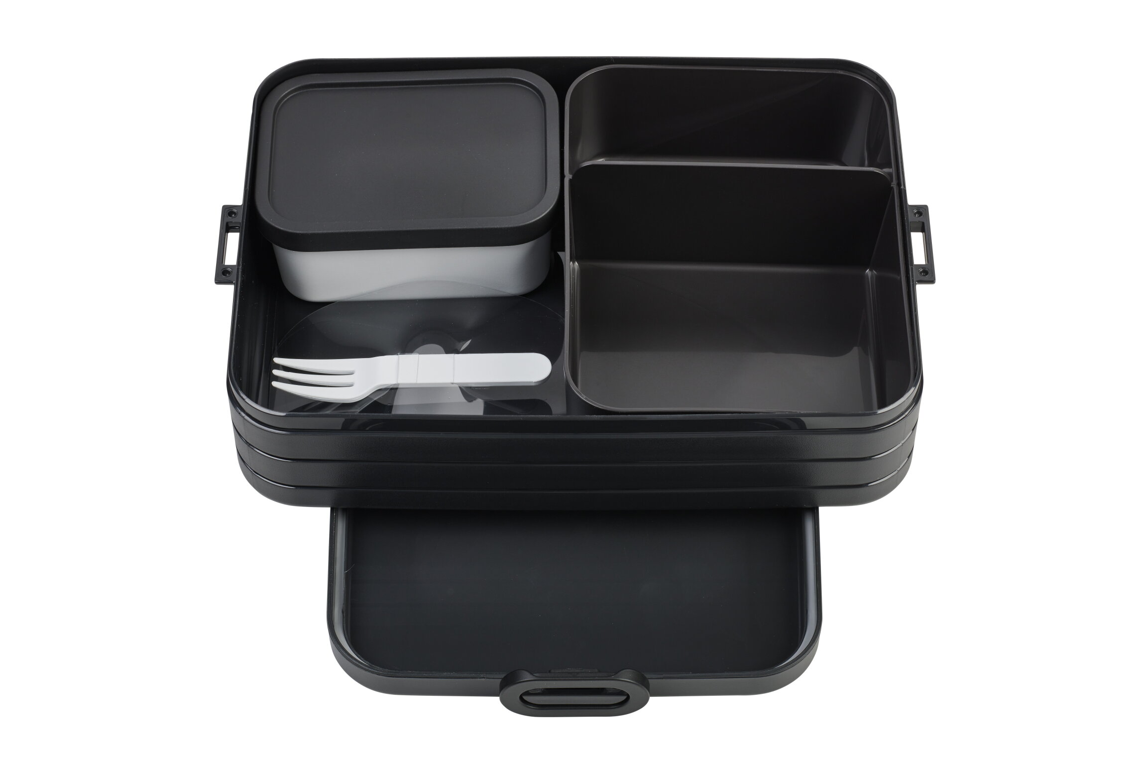 Bento lunchbox take a break large nordic black