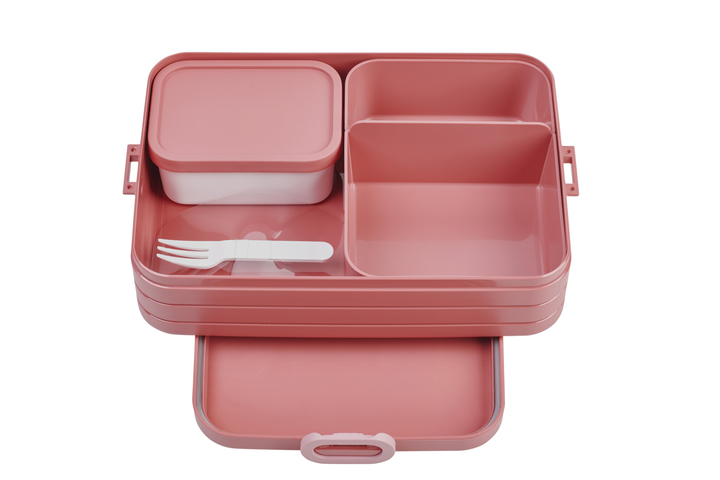Bento lunchbox take a break large vivid mauve