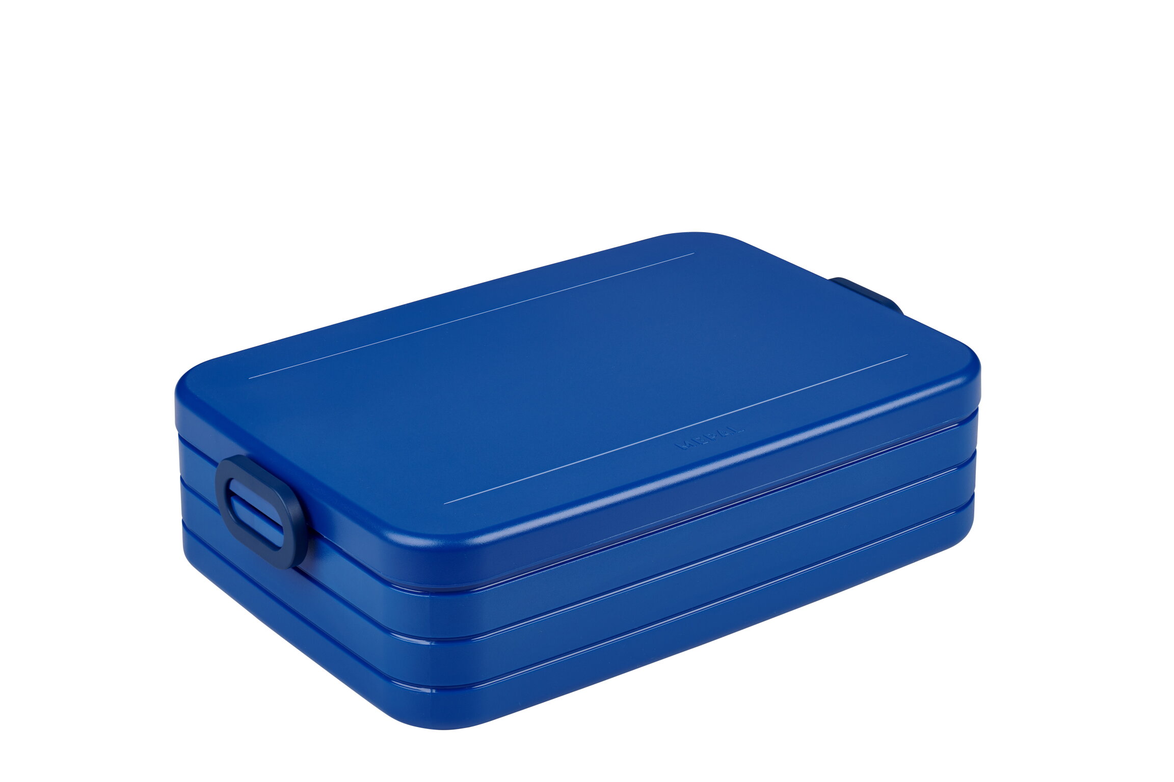 Lunchbox take a break large vivid blue