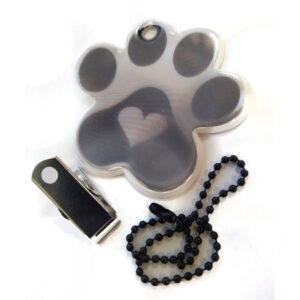 Paw black and white