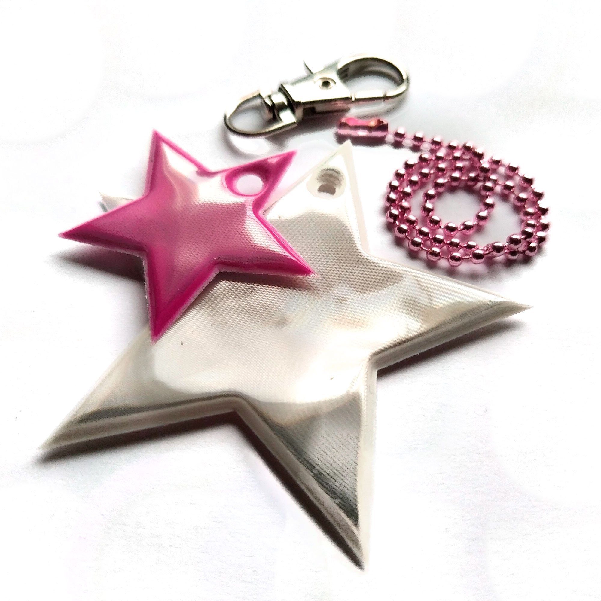 Stars white and pink 2