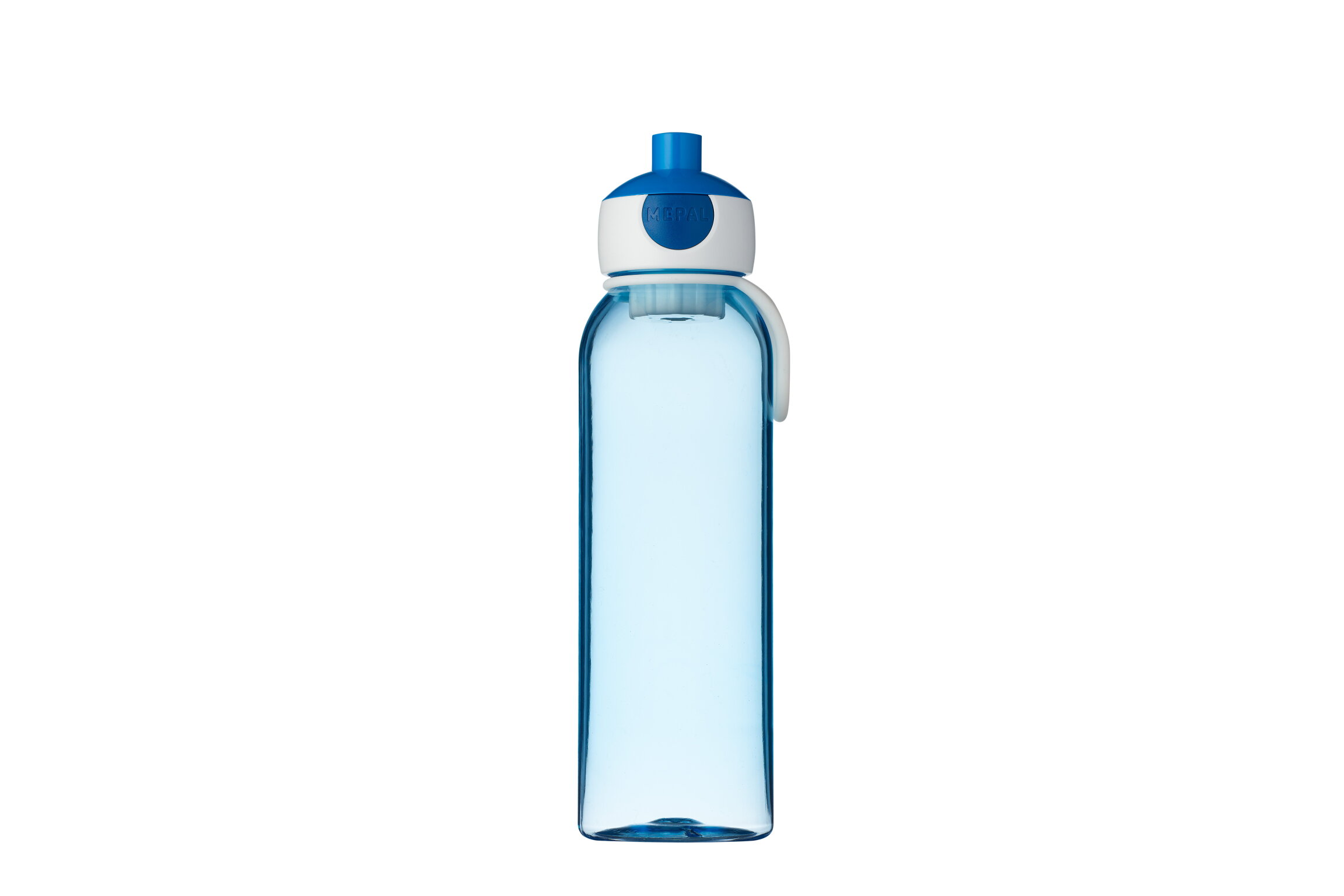 Wasserflasche pop up campus 500 ml blau